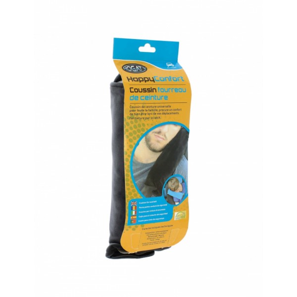 Protector Cinturon Coche Almohadilla y Funda de Cinturon para Viajes Ideal para Niños y Adultos